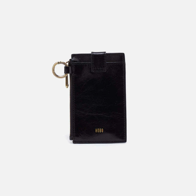 Ring Credit Card Wristlet - Black