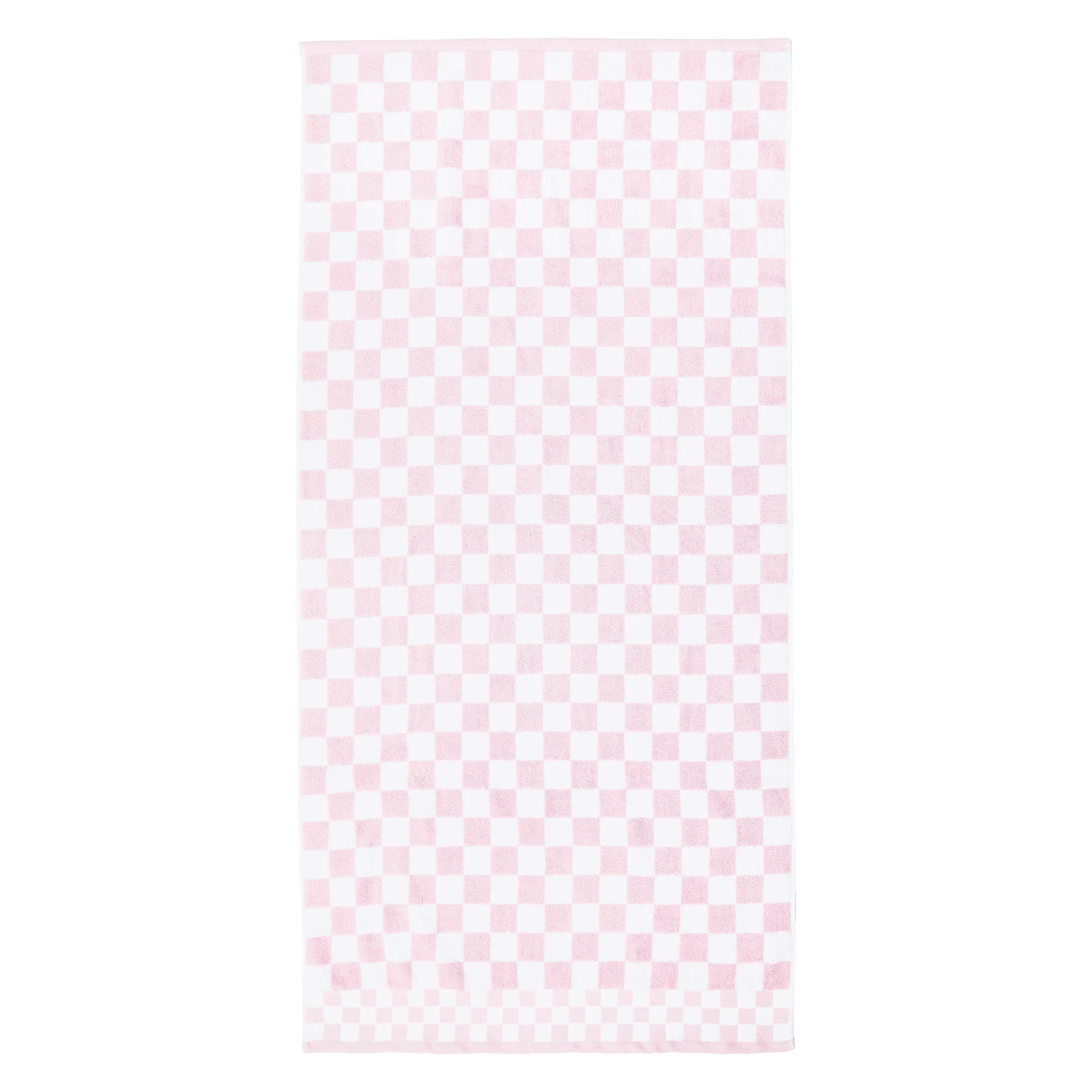 Rosy Check Bath Towel - Image 3