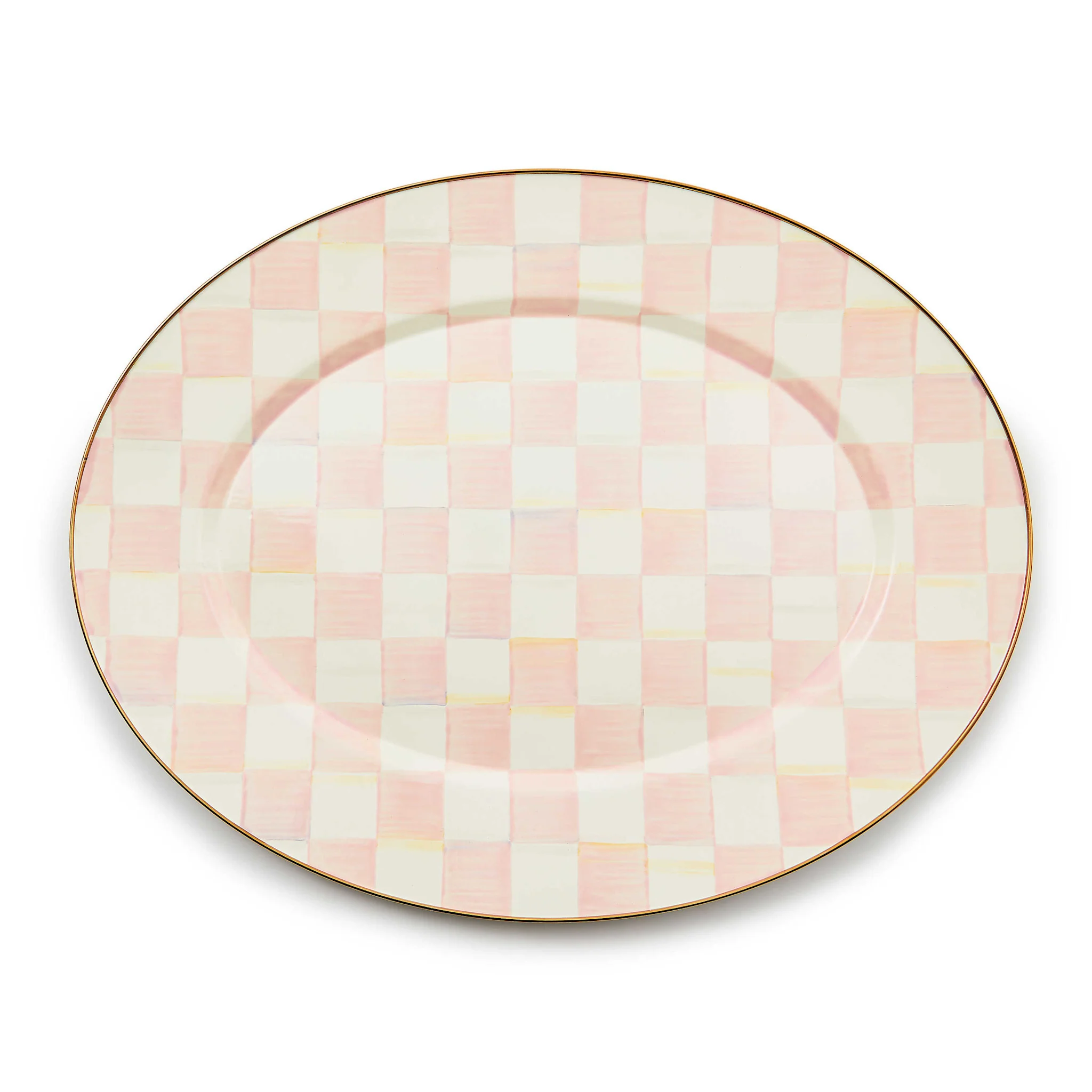 Rosy Check Large Oval Platter - Image 4
