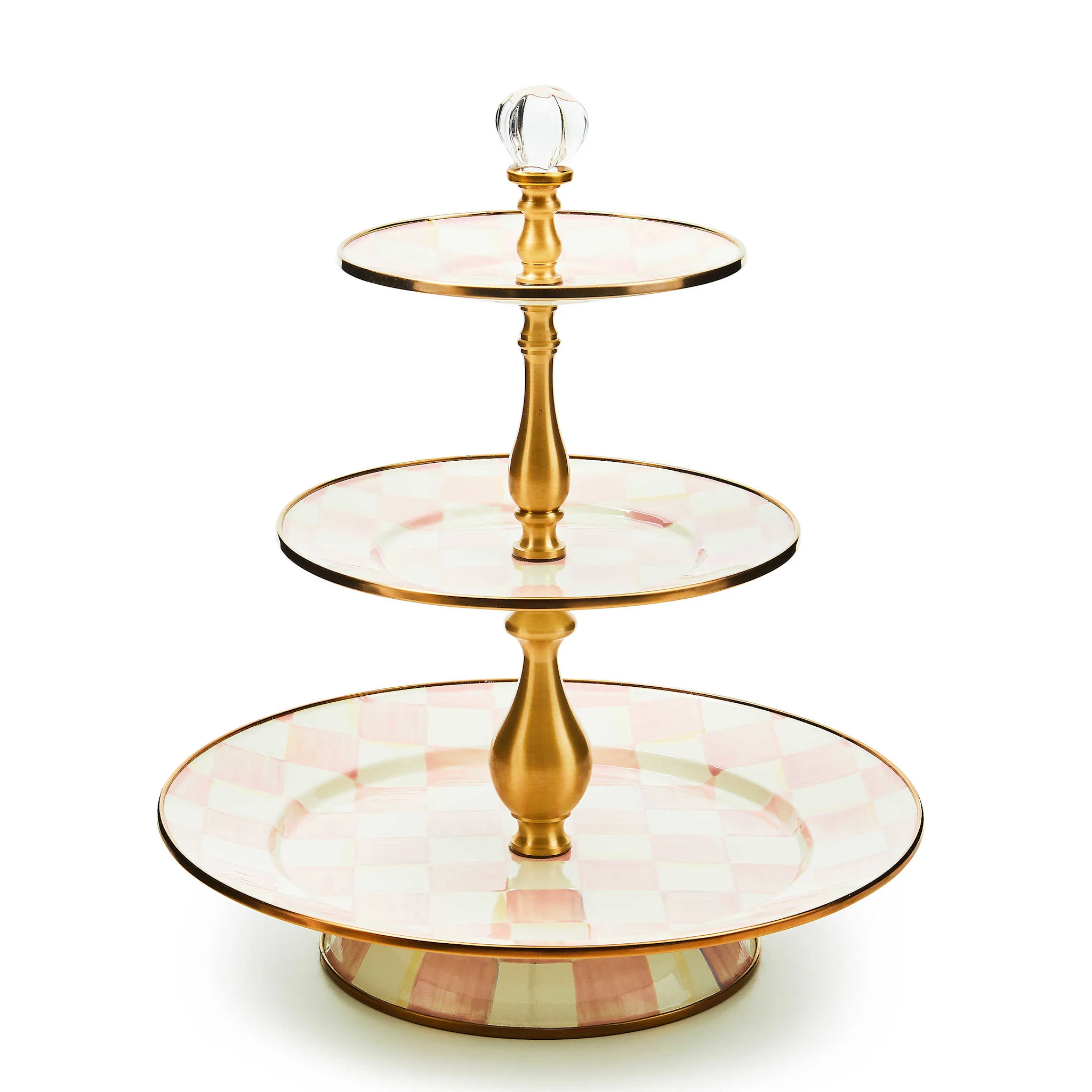 Rosy Check Three Tier Sweet Stand - Image 4