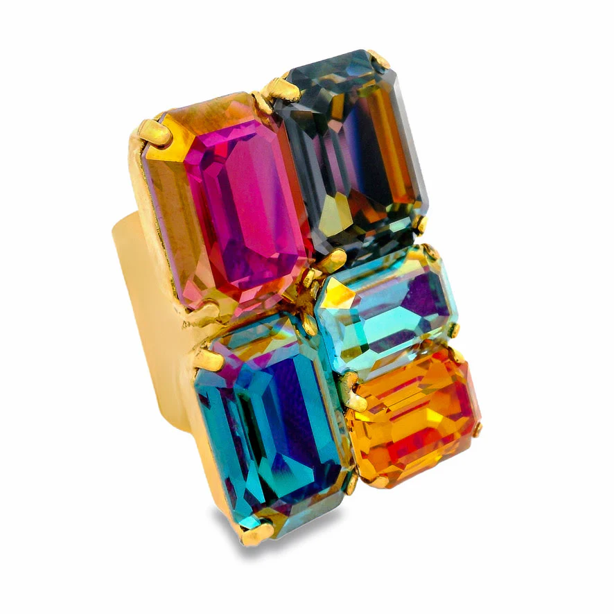 Rowan Ring in Antique Gold - Image 2