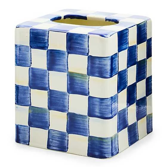 Royal Check Enamel Boutique Box Cover - Image 2