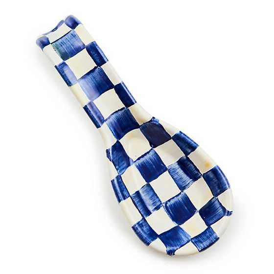 Royal Check Enamel Spoon Rest - Image 2
