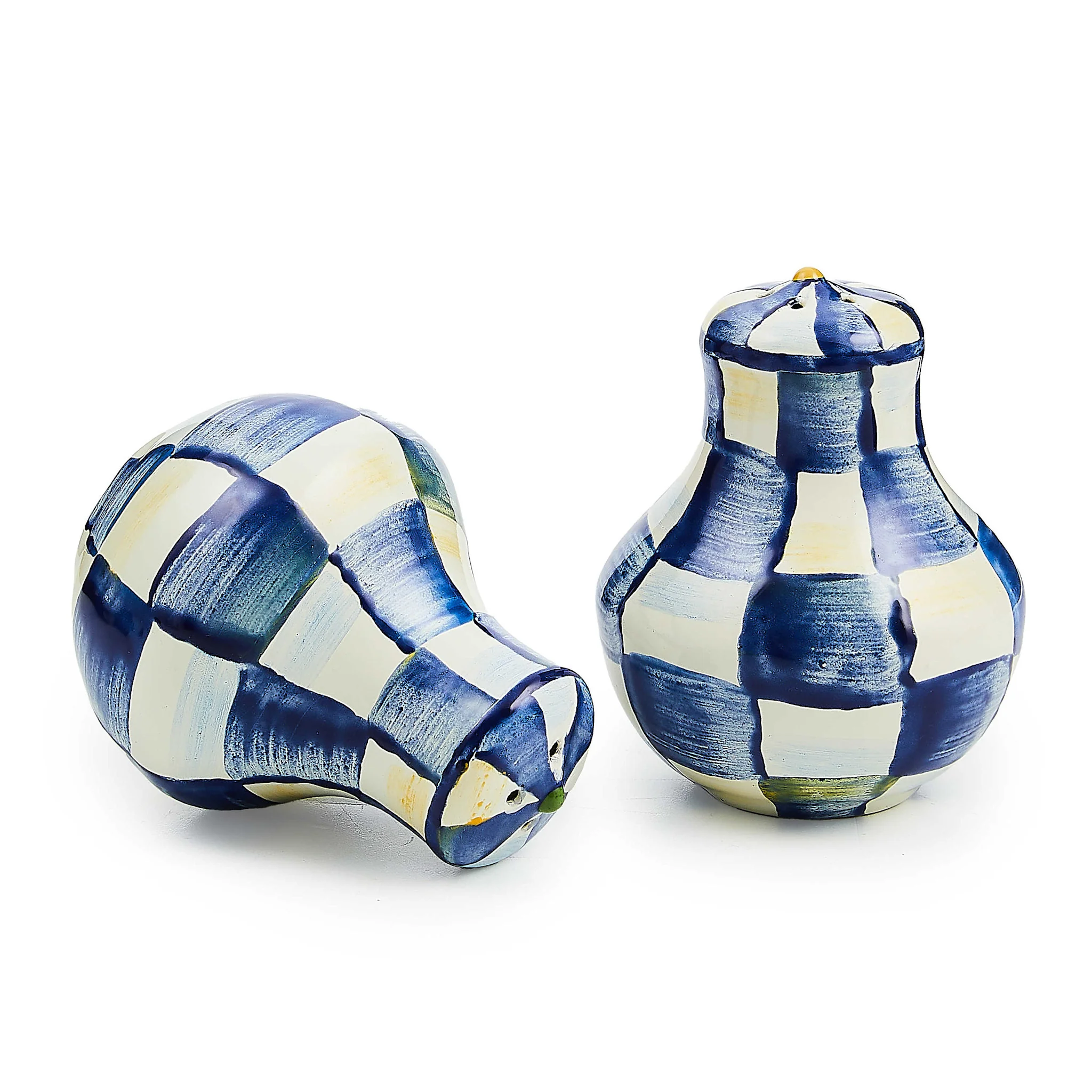 Royal Check Salt & Pepper Shakers - Sold as Set - Image 2