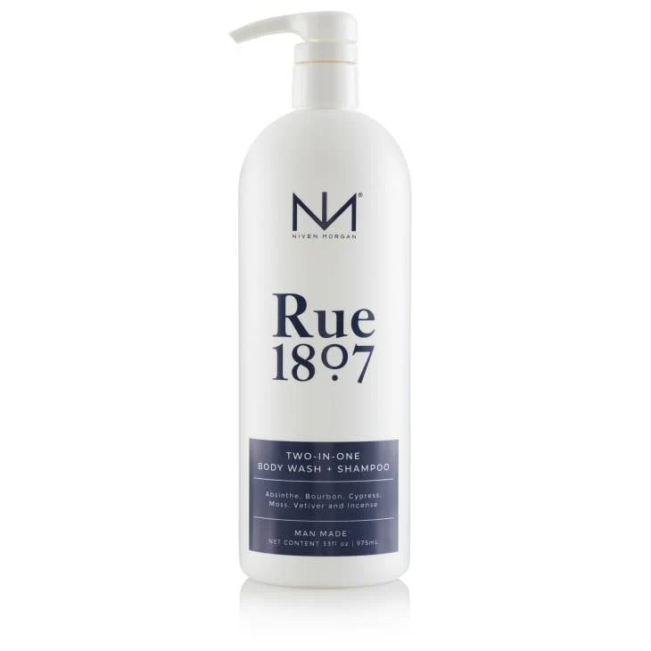 Rue 1807 Body Wash and Shampoo Xl