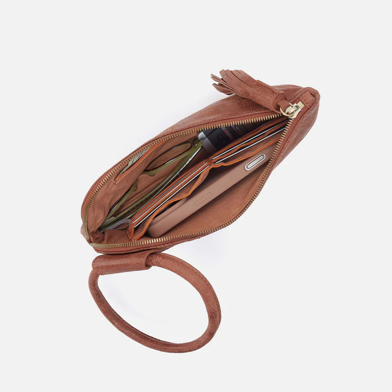 Sable Wristlet Burnished Saddle - Image 2