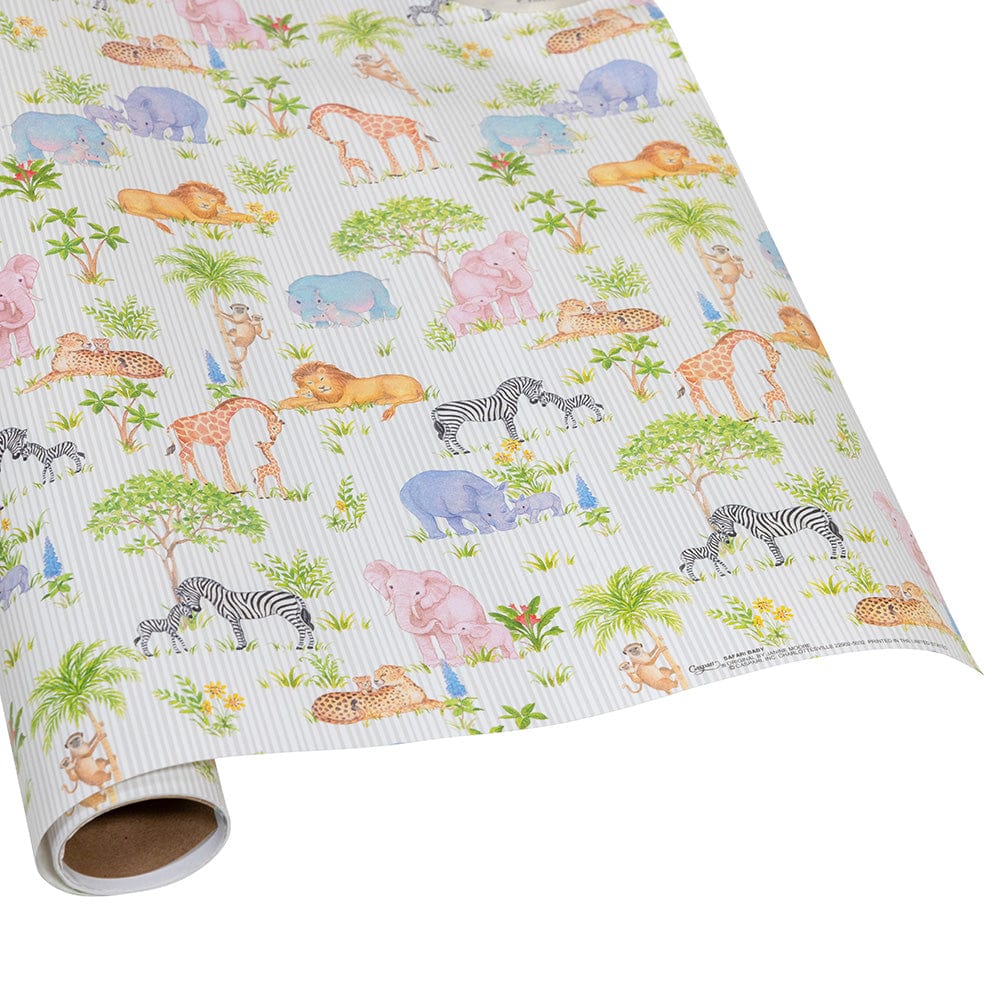 Safari Baby Gift Wrapping Paper