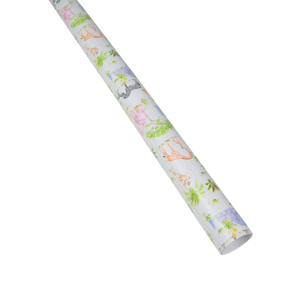 Safari Baby Gift Wrapping Paper - Image 2