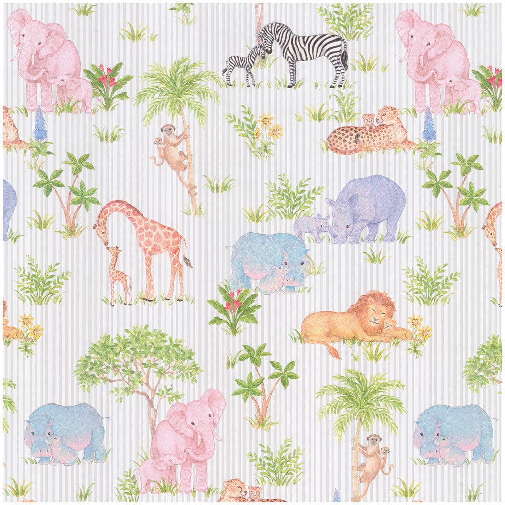 Safari Baby Gift Wrapping Paper - Image 3