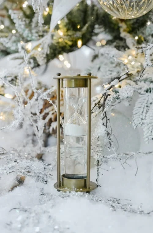 Sandtimer Antique Brass Patina 3 Minute