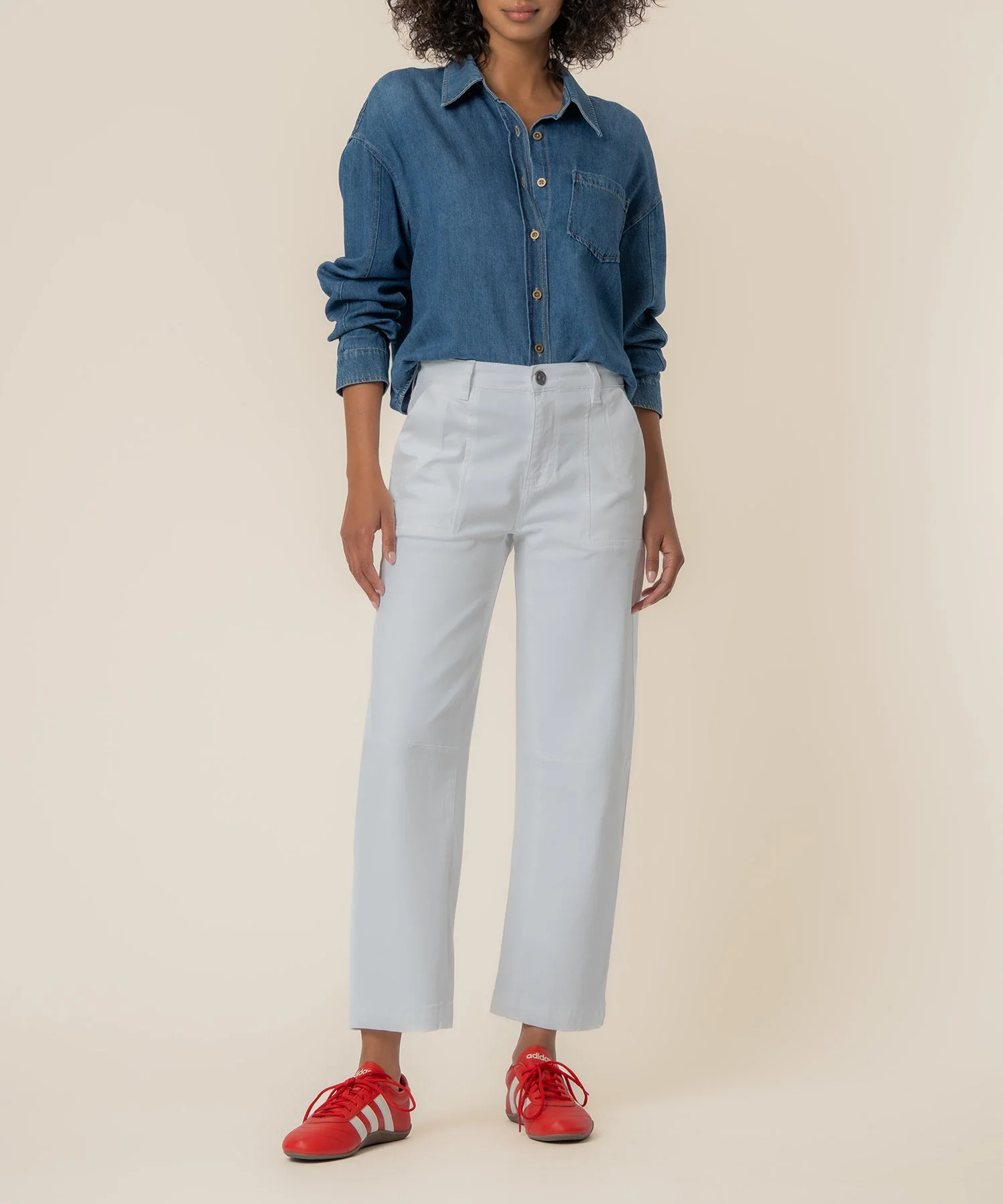 Sandy Ashton High Rise Wide Leg Barrel