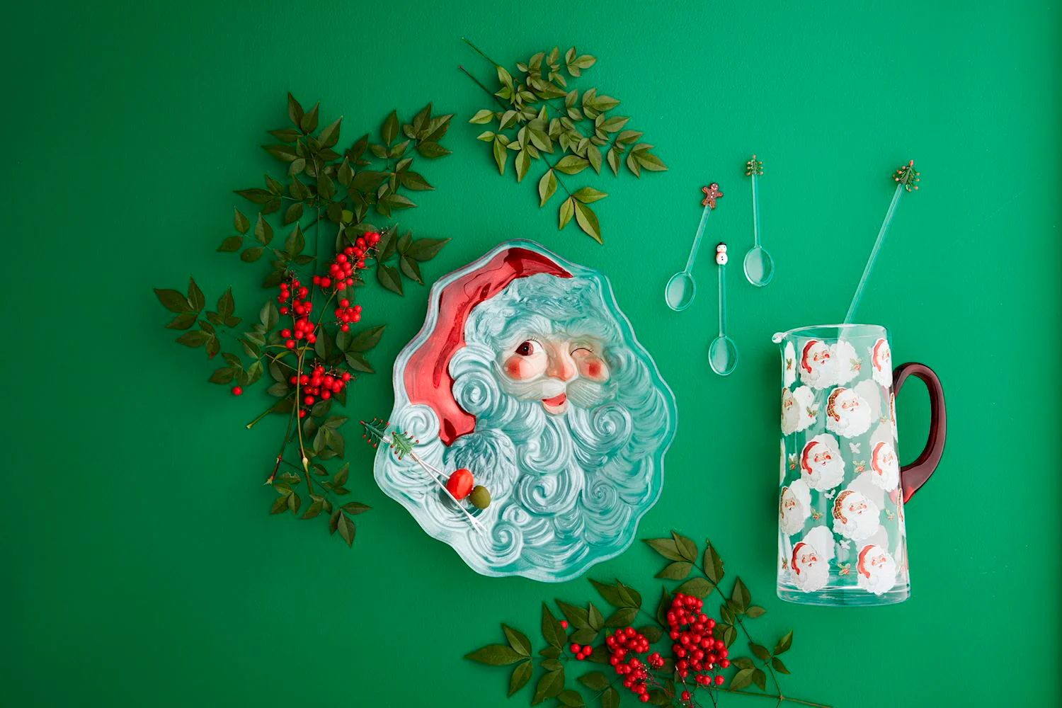 Santa Pitcher Set - Image 2