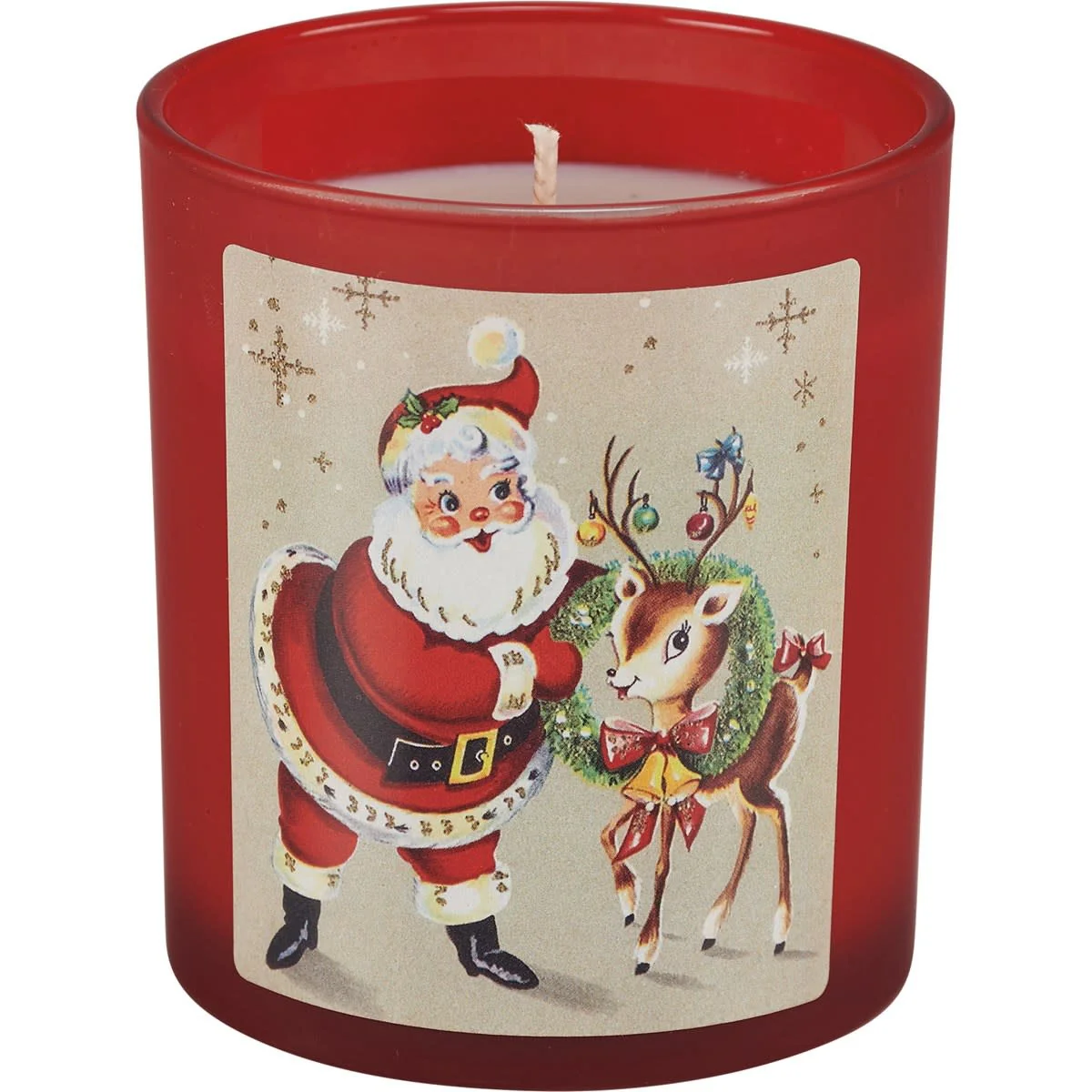 Santa's Reindeer Candle - Image 2
