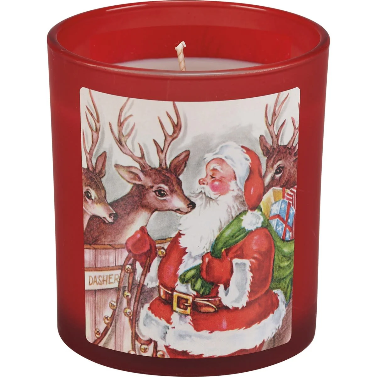Santa's Reindeer Candle - Image 4
