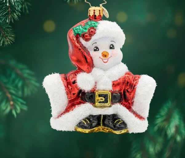 Santa's Snowy Stand-In