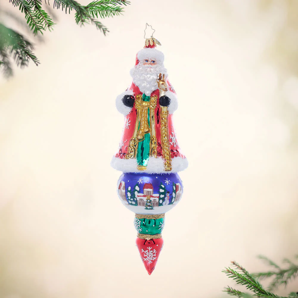 Santa’s Splendid Snowscape