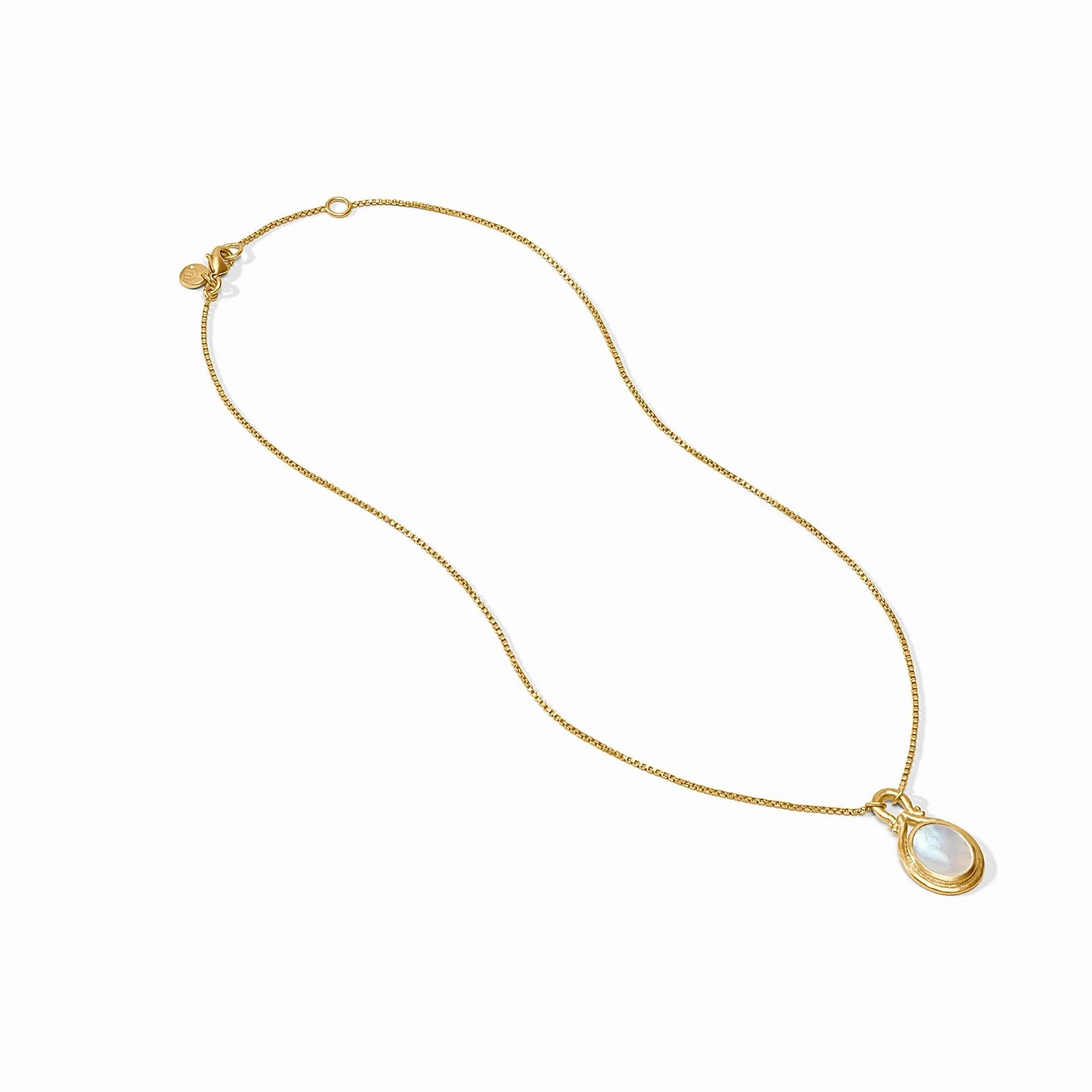Saratoga Delicate Necklace Mother of Pearl - Image 2