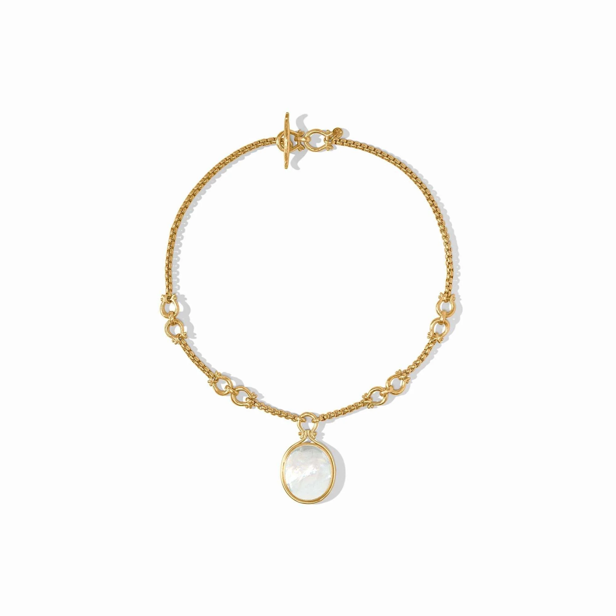 Saratoga Statement Necklace Mother of Pearl - Image 2