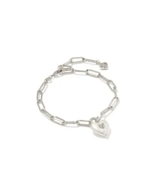 Sasha Heart Delicate Chain Bracelet - Image 2