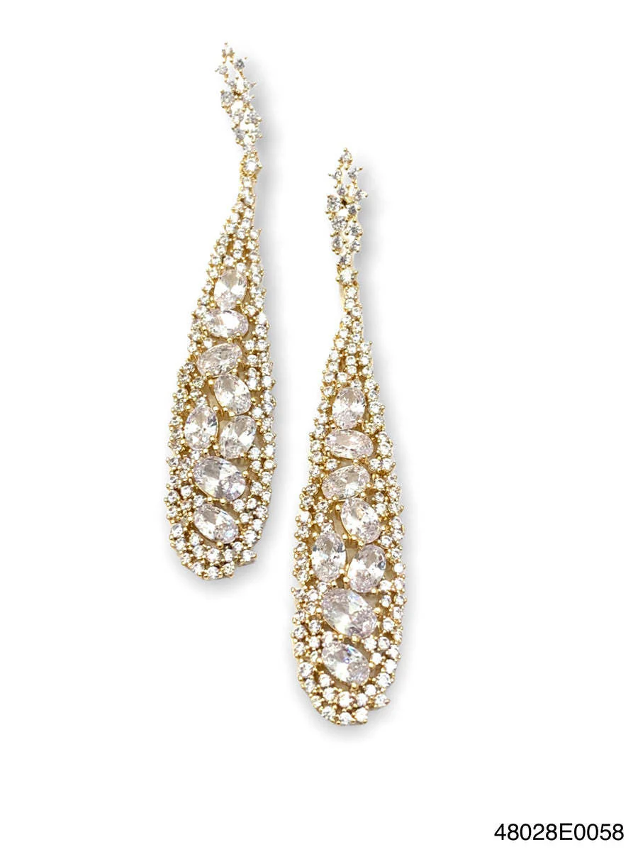 Savannah Statement Drop Earrings - Image 2