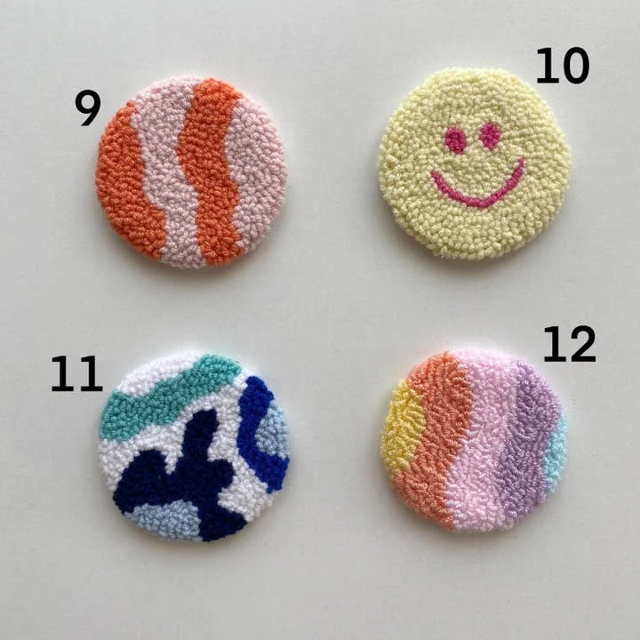 Car Coasters, Punch Needle Car Coaster - Image 6