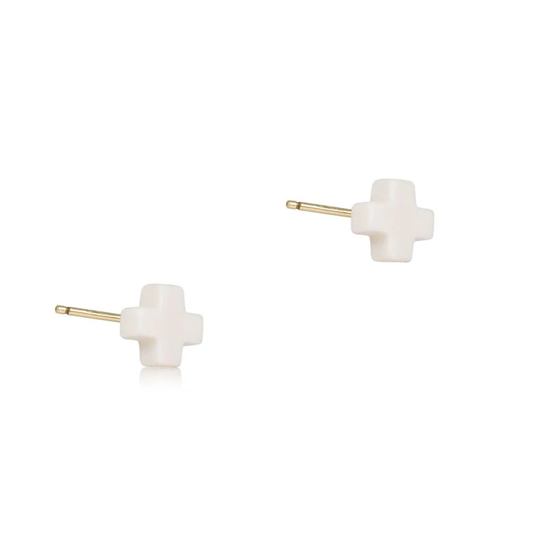 Signature Cross Small Stud - Image 2