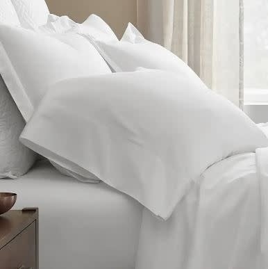 Signature Hemmed Pillowcase Set King - White - Image 2