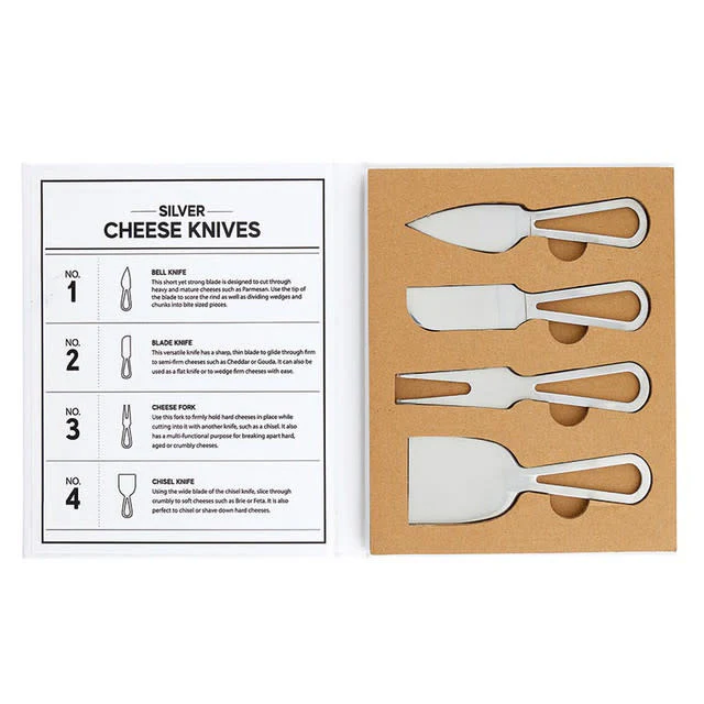 Silver Cheese Knives Book Box - Image 2