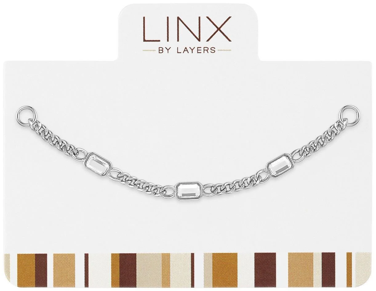 Silver Chunky Chain Solitaire LINX Add-on