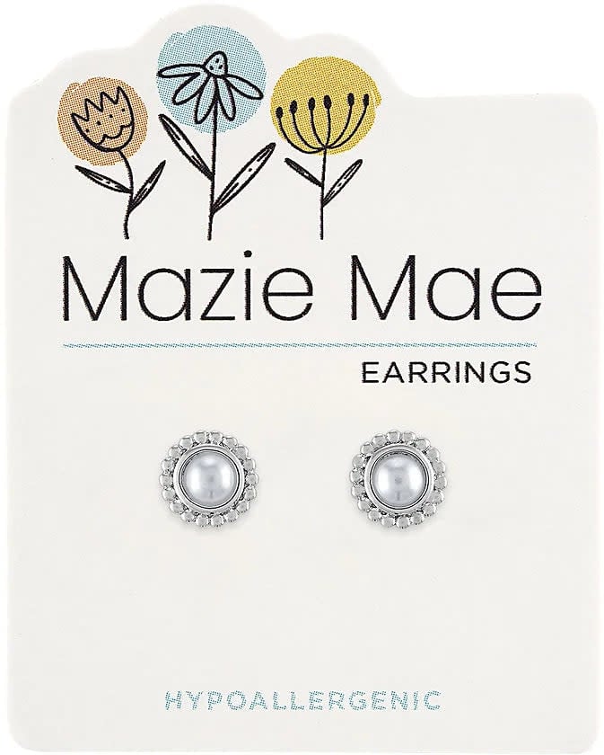 Silver Mazie Mae Earring - Image 9