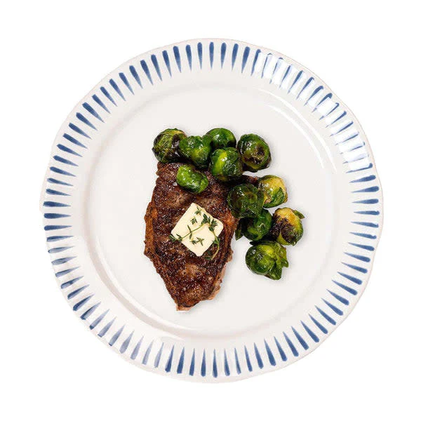 Sitio Stripe Dinner Plate - Image 4