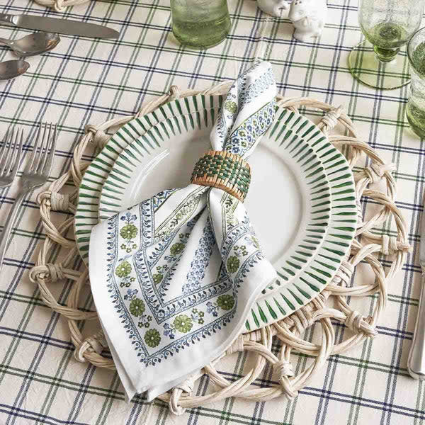 Sitio Stripe Dinner Plate - Image 7