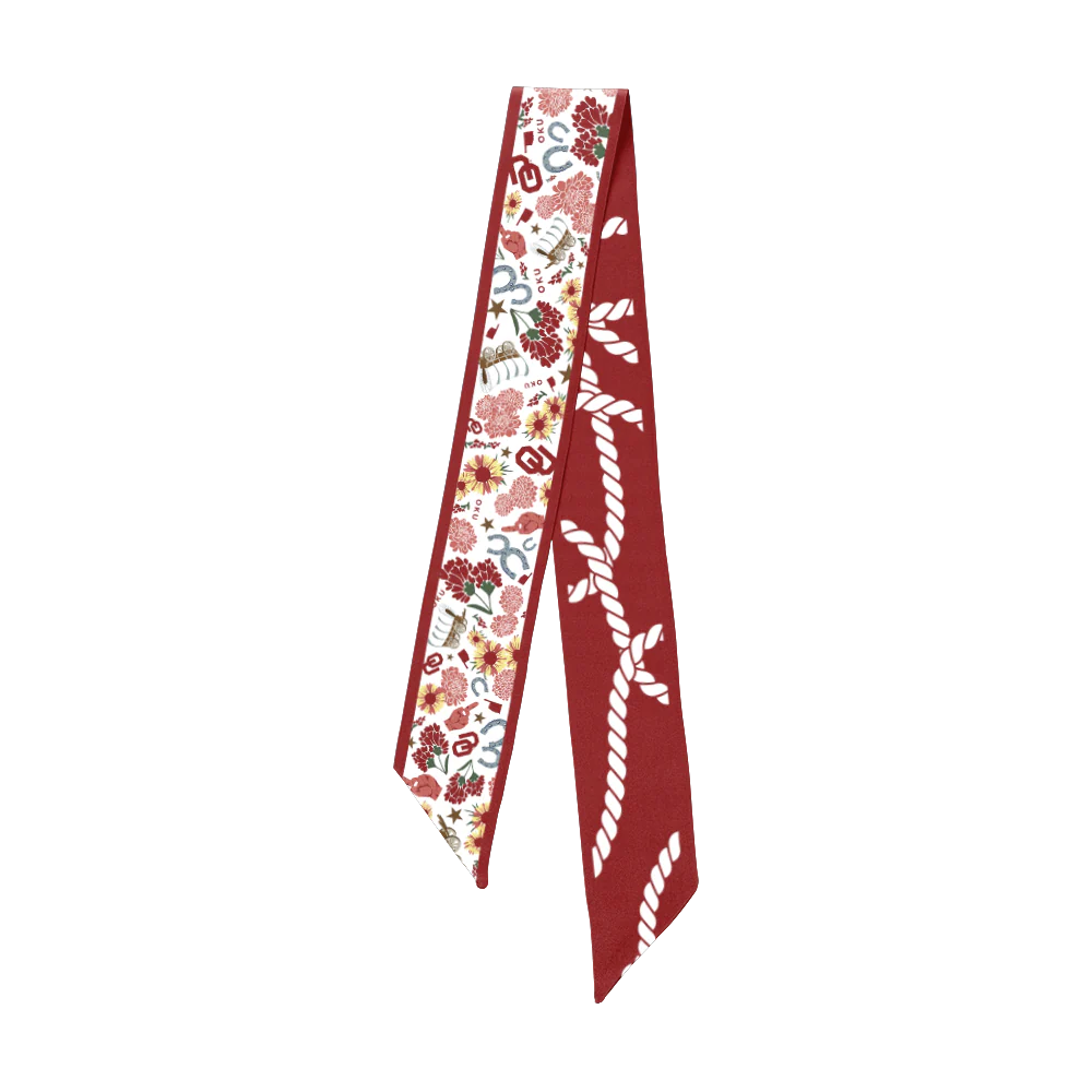 Collegiate Skinny Scarf - Image 2
