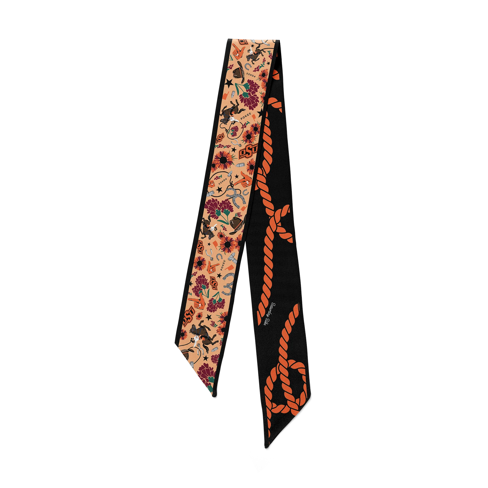 Collegiate Skinny Scarf - Image 3