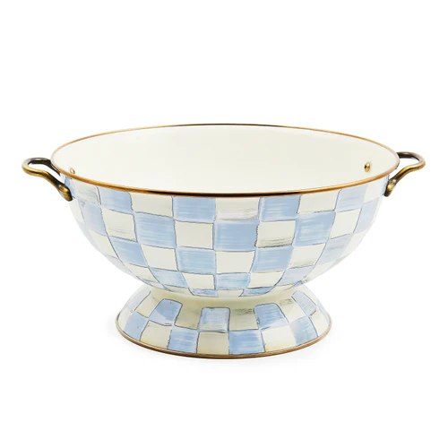 Mackenzie Childs Sky Check Everything Bowl
