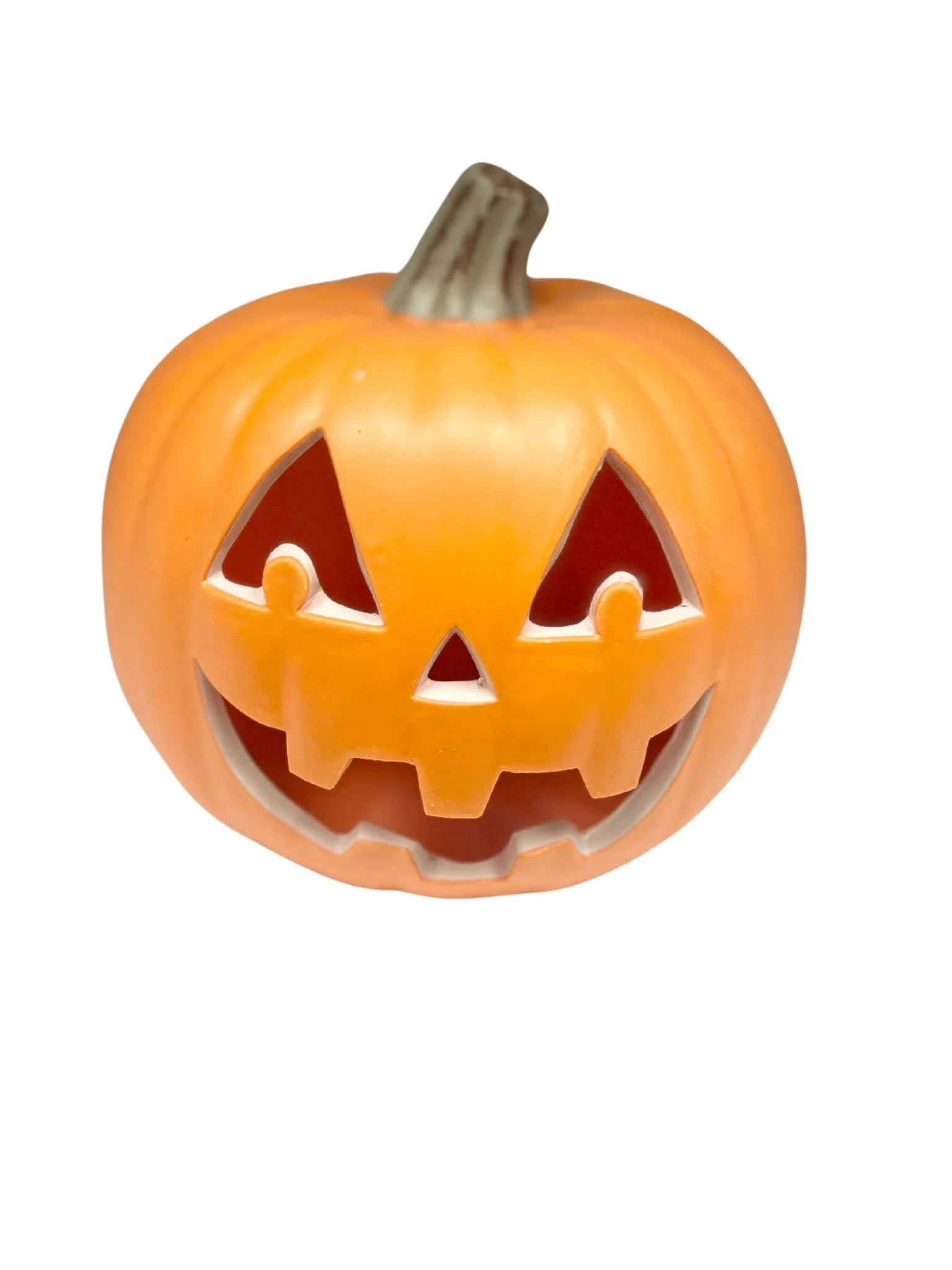 Small Halloween Lighted Pumpkin