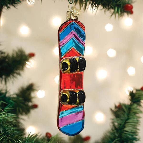 Snowboard Ornament