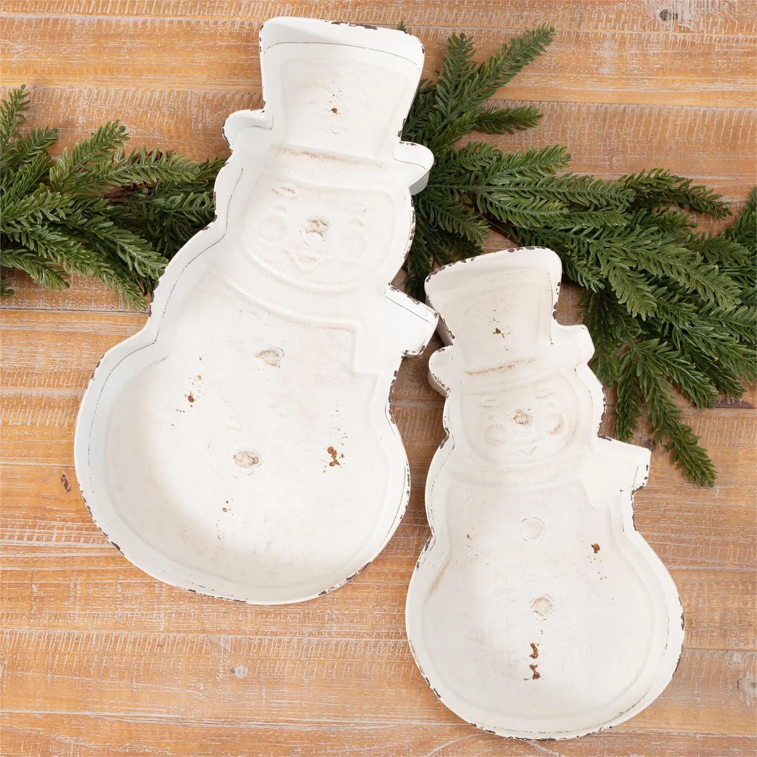 Snowman Trays