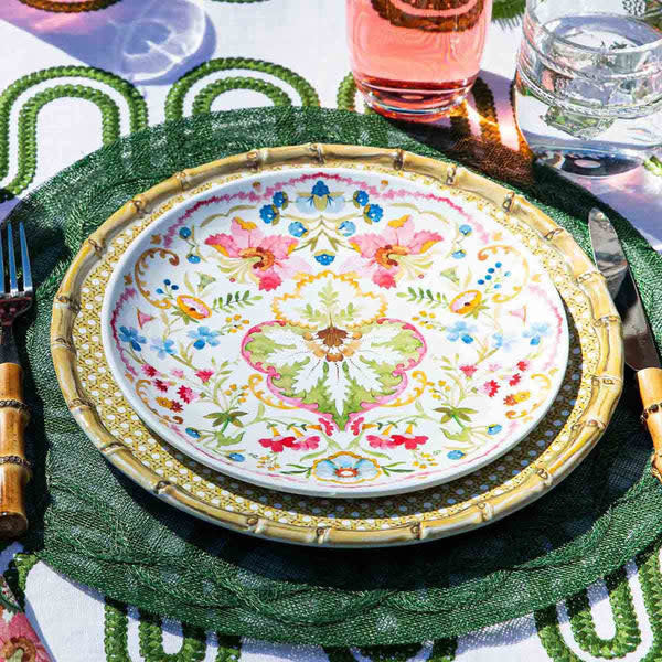 Sofia Melamine Dessert/Salad Plate - Multi - Image 2