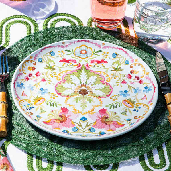 Sofia Melamine Dinner Plate - Multi - Image 3