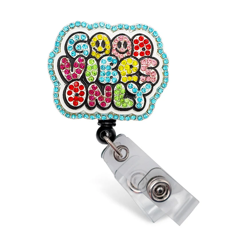 Sparkle and Shine Rhinestone Badge Reel - Image 22