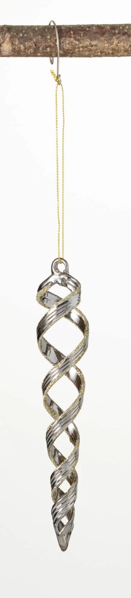 Spiral Icicle Ornament - Sold Individually - Image 2