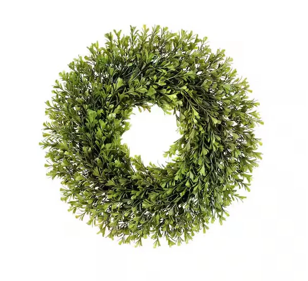 Spring Boxwood Wreath 16" - Image 2