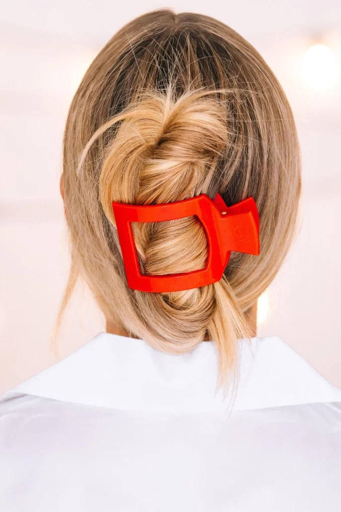 Square Flat Hair Clip Medium - Image 3