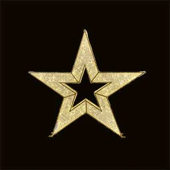 Star Warm White/Gold Frame - Image 2
