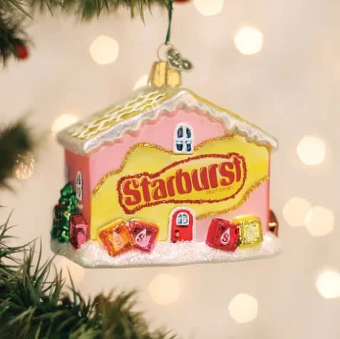 Starburst Cottage Ornament