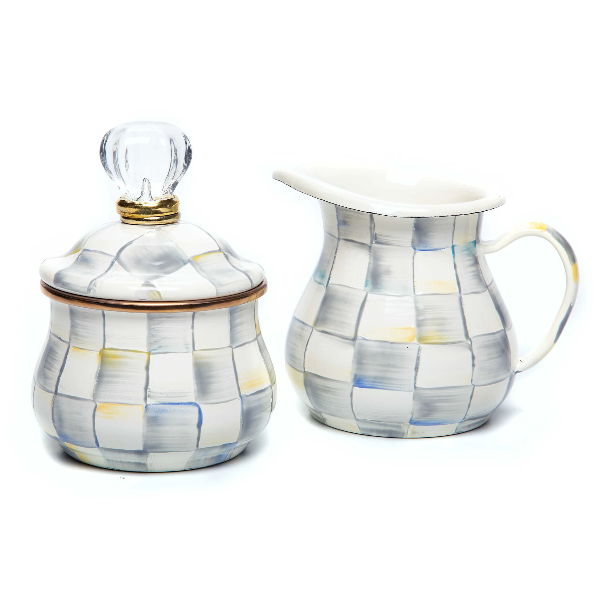 Sterling Check Creamer - Image 2