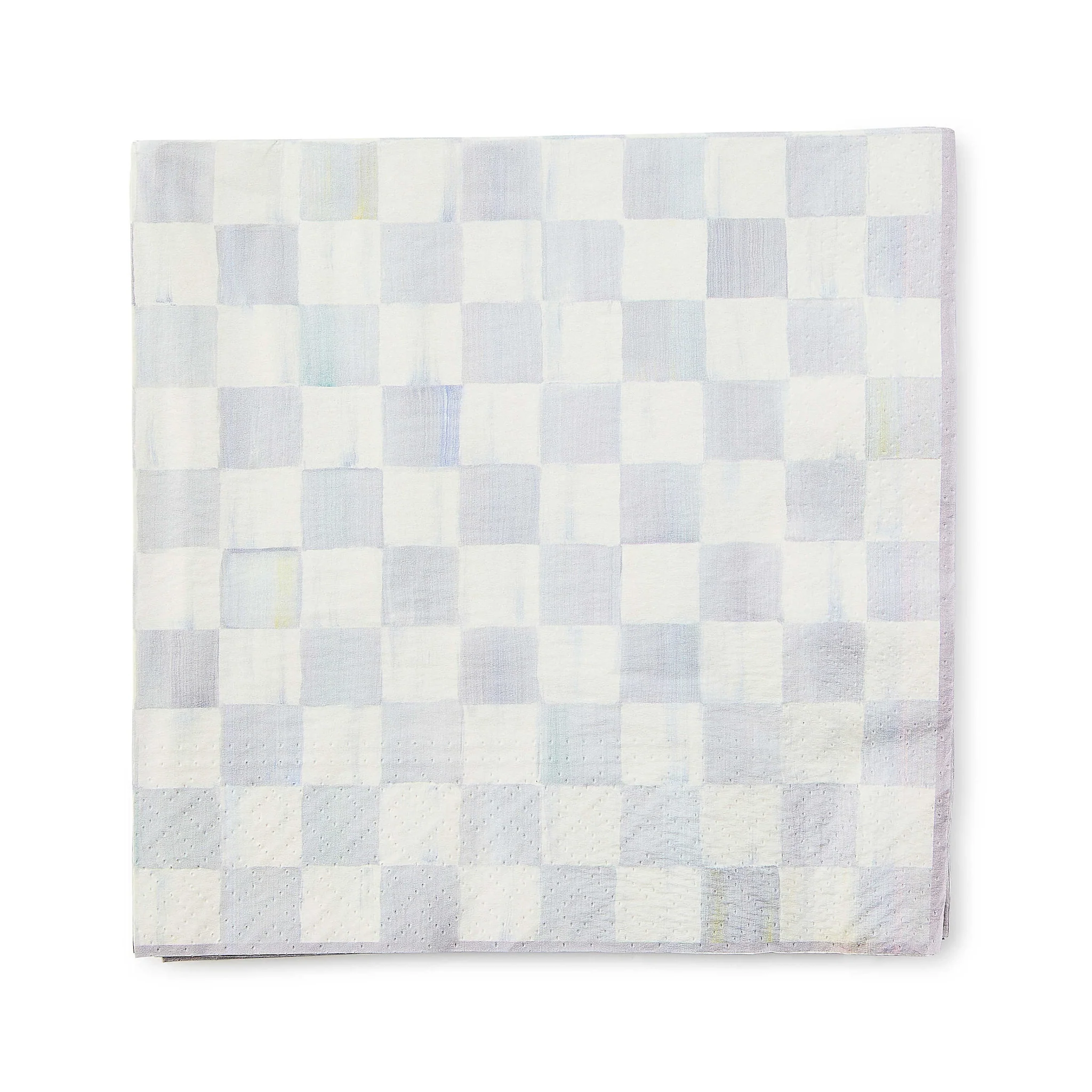 Sterling Check Dinner Paper Napkins