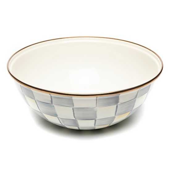 Sterling Check Enamel Everyday Bowl - Image 4
