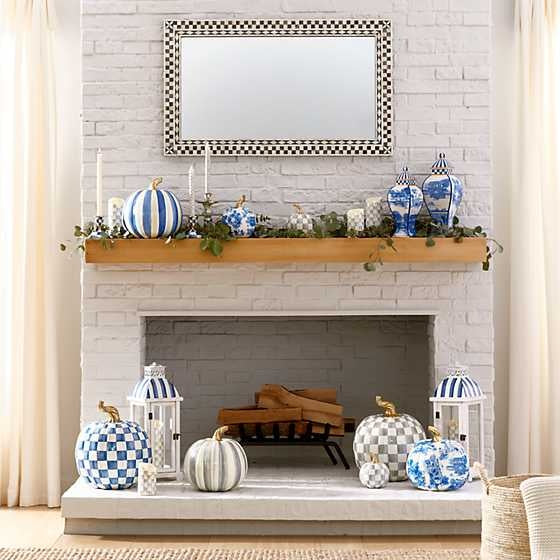 Sterling Stripe Pumpkin - Medium - Image 2